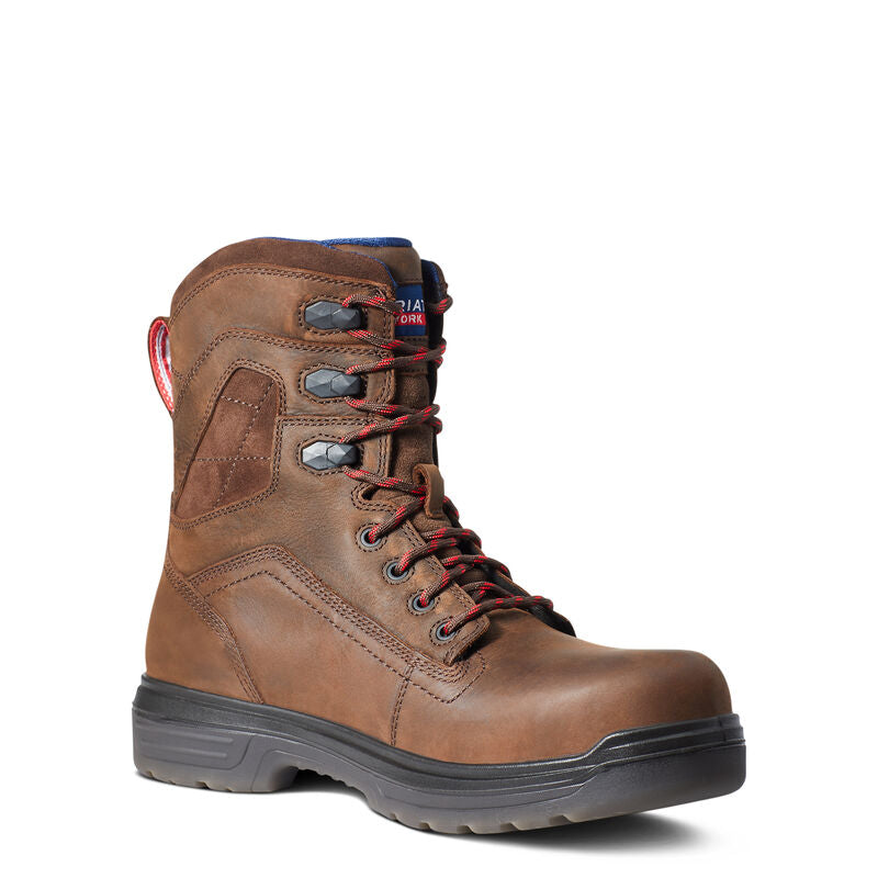 Turbo 8" USA Assembled Waterproof Carbon Toe Work Boot