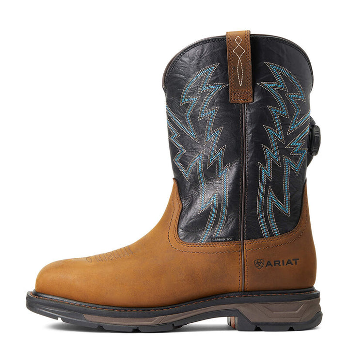 WorkHog XT BOA Carbon Toe Work Boot - Dark Earth