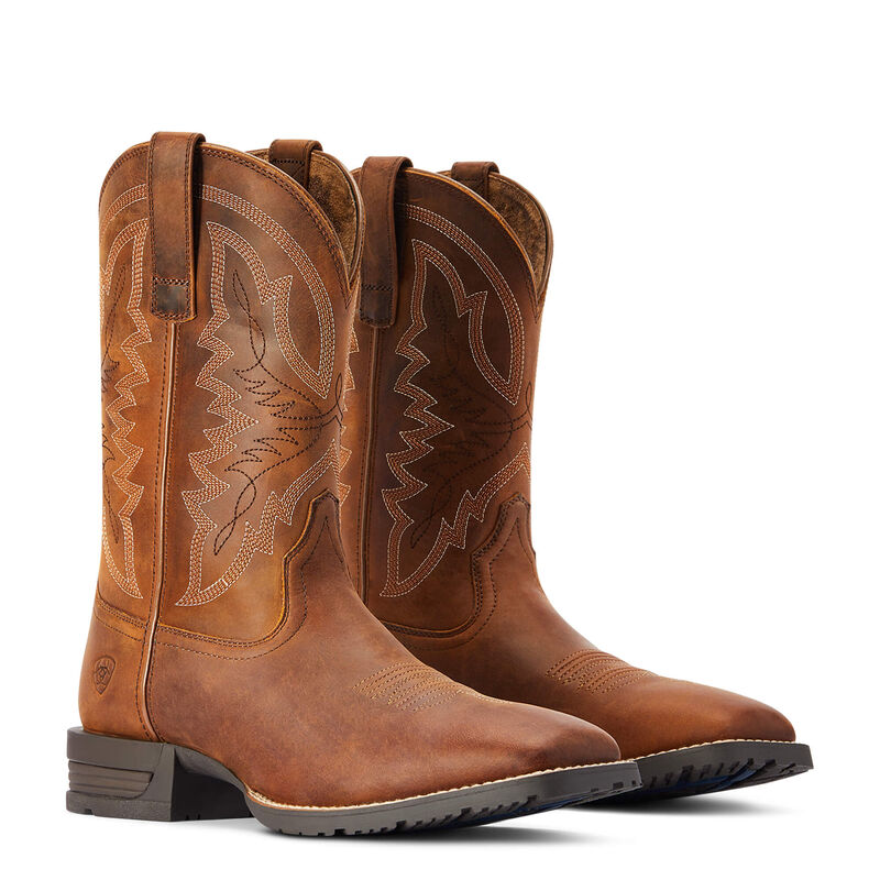 Hybrid Ranchwork Western Boot