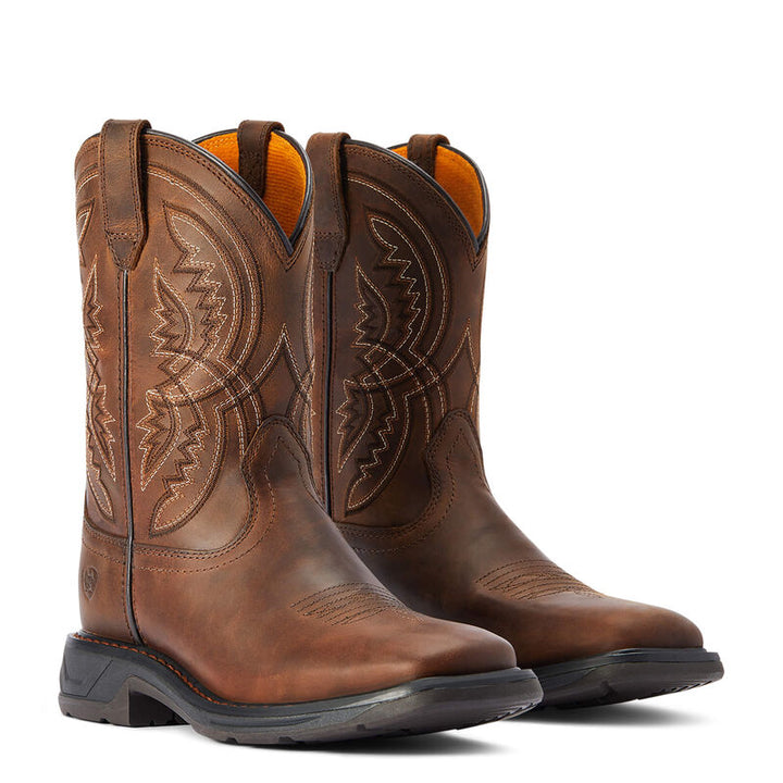 Kids WorkHog XT Coil Western Boot