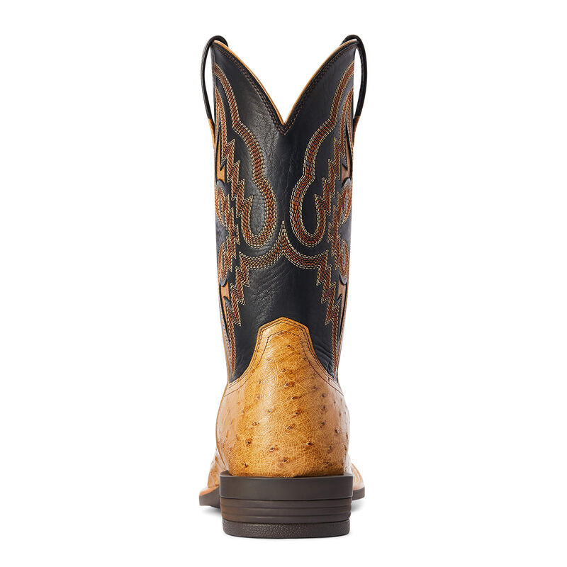 Dagger Western Boot Full Quill Ostrich