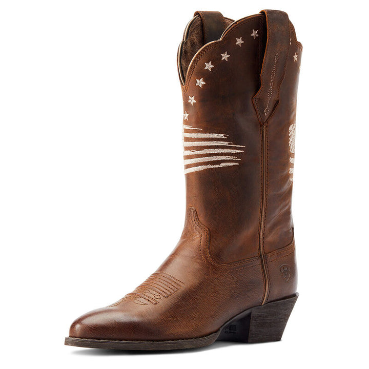 Heritage R Toe Western Boot