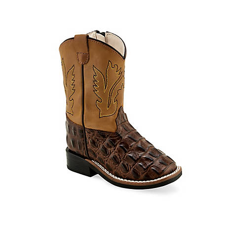 Old West Infant Gator Boots