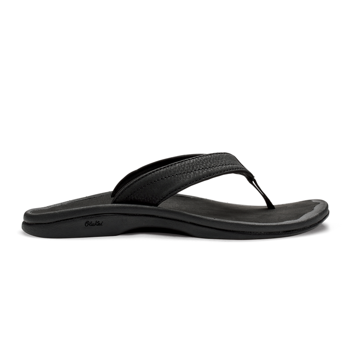'Ohana Women's Beach Sandal - Bright Black & Black