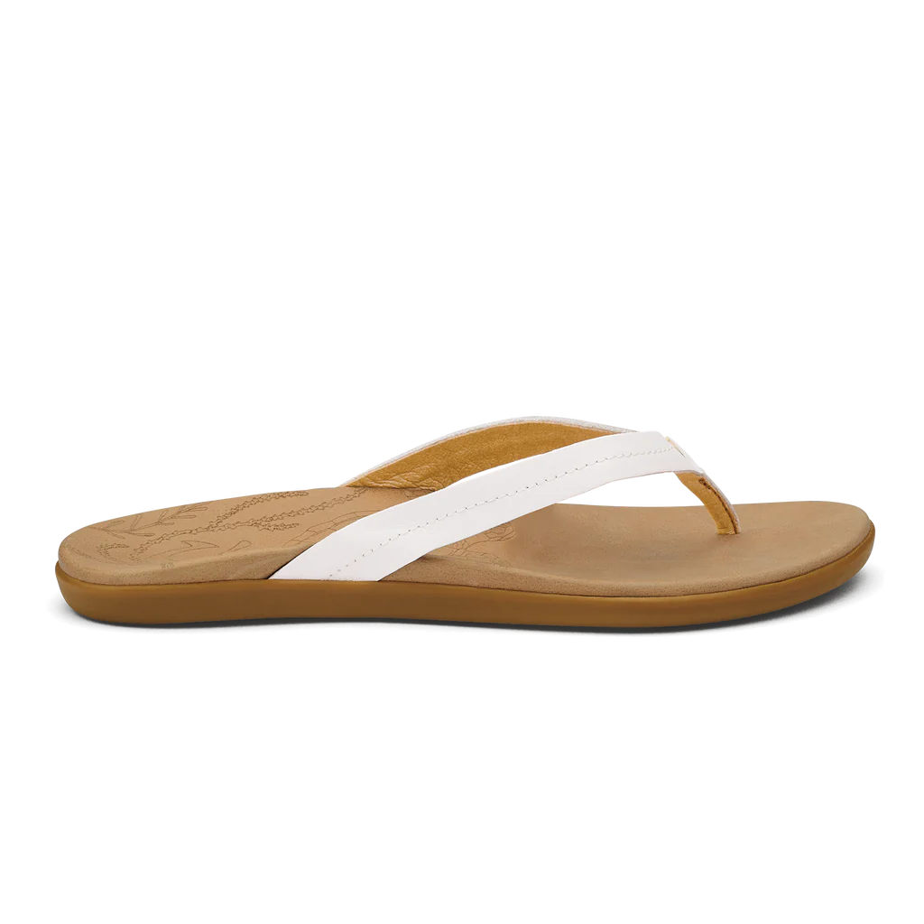 Honu - Bright White/Golden Sand