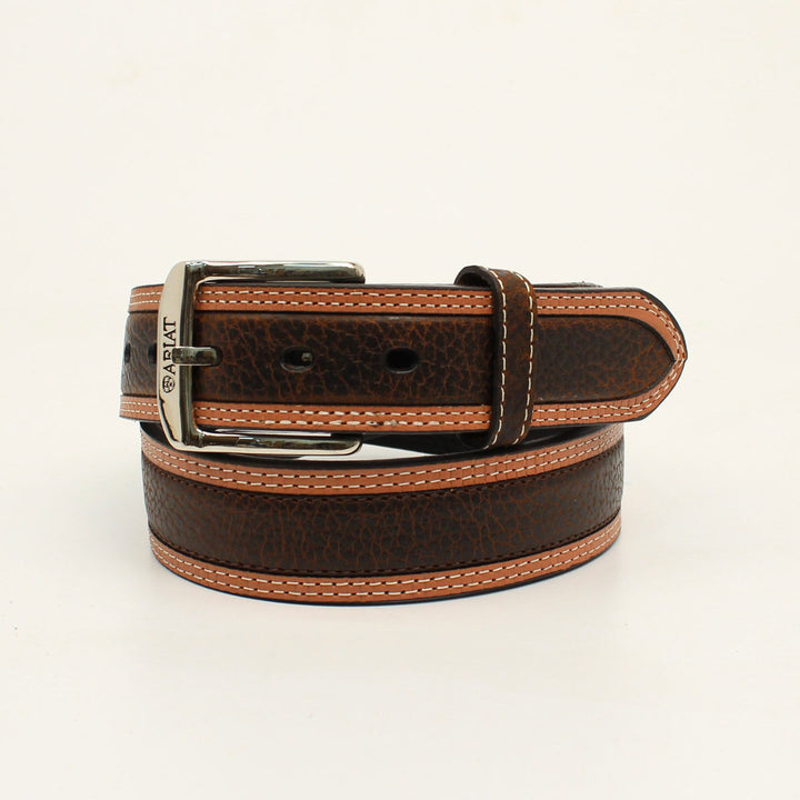 Ariat Men's Diesel Brown Rowdy Leather Belt