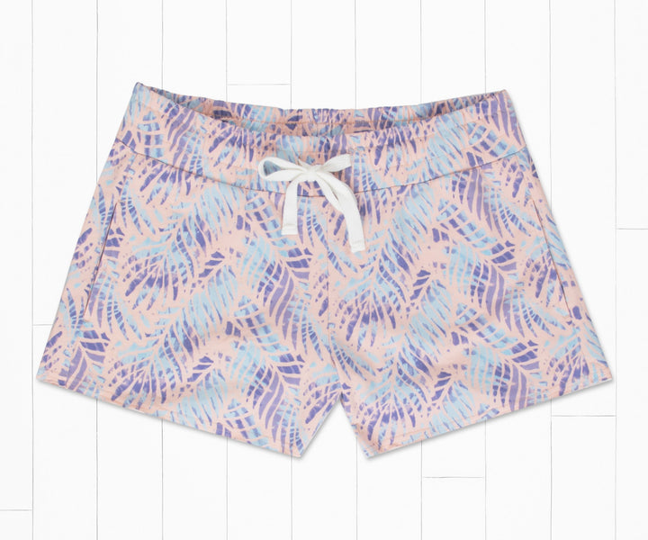Playa Seawash Terry Shorts Purple and Peach