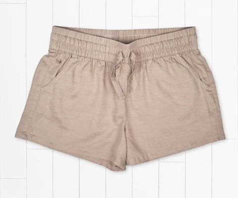 Rachel Relaxed Shorts - Burnt Taupe