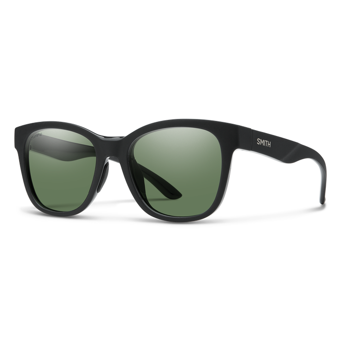 Caper Matte Black Chromapop Polarized Gray Green