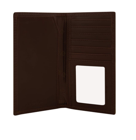 Wrinkle Leather Roper Wallet - Georgia Concho