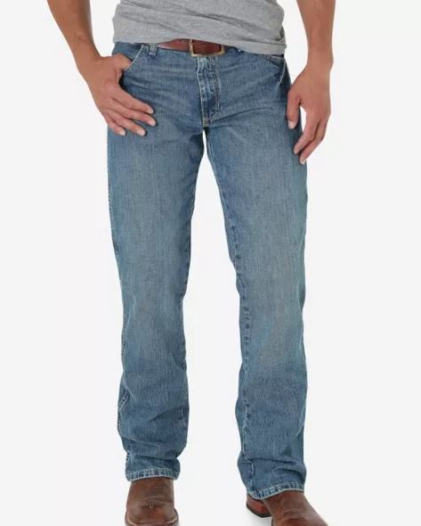 Wrangler Retro Premium Slim Fit Bootcut Jean - Worn