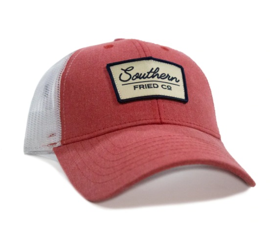 Southern Script Hat Red