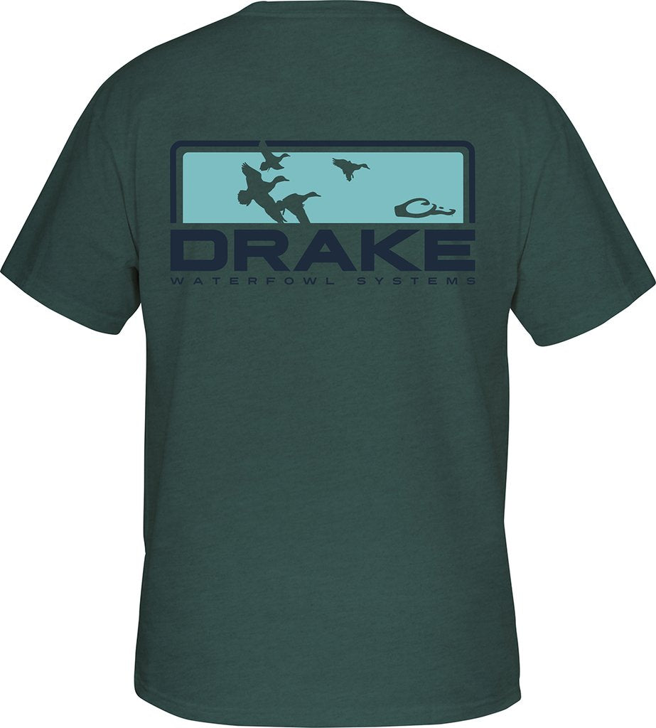Knockout T S/S Blue Spruce Black Heather