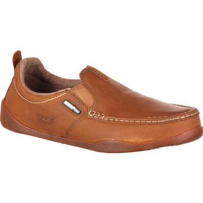 Georgia Boot Cedar Falls Moc Toe Slip On | Dallas Wayne Boot  display picture 1