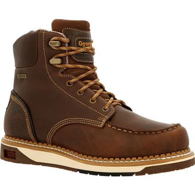 Georgia Boot AMP LT Wedge Waterproof Moc-Toe Work Boot display picture 2