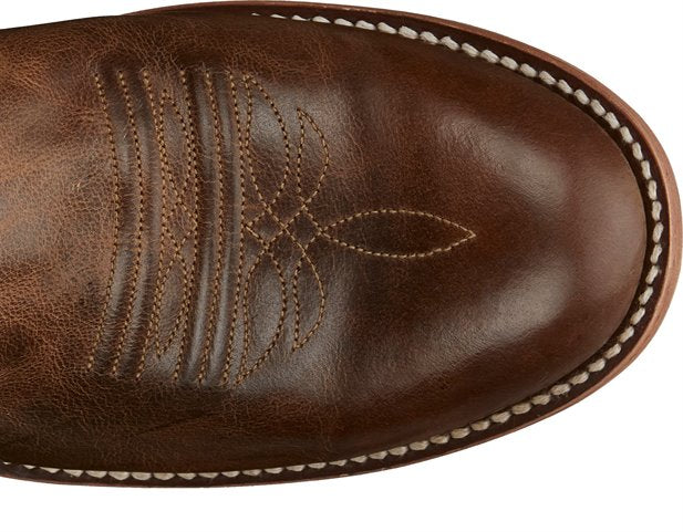 Pearsall Amber Brown Round Toe Boot
