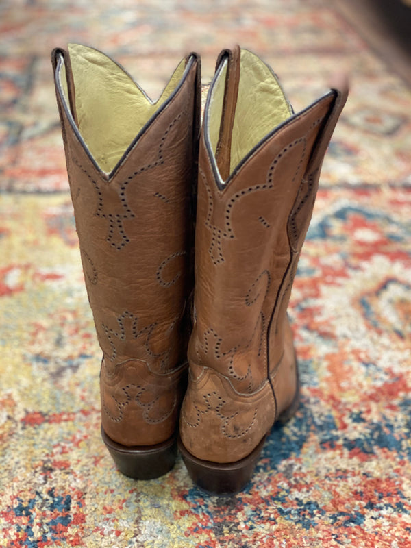 Corral Perforated Leather Western Boot