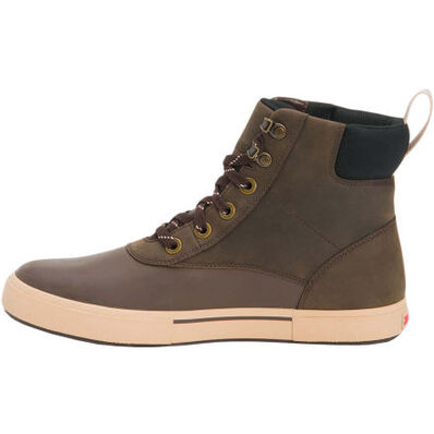 Men's 6" Leather Lace Ankle Deck Boot