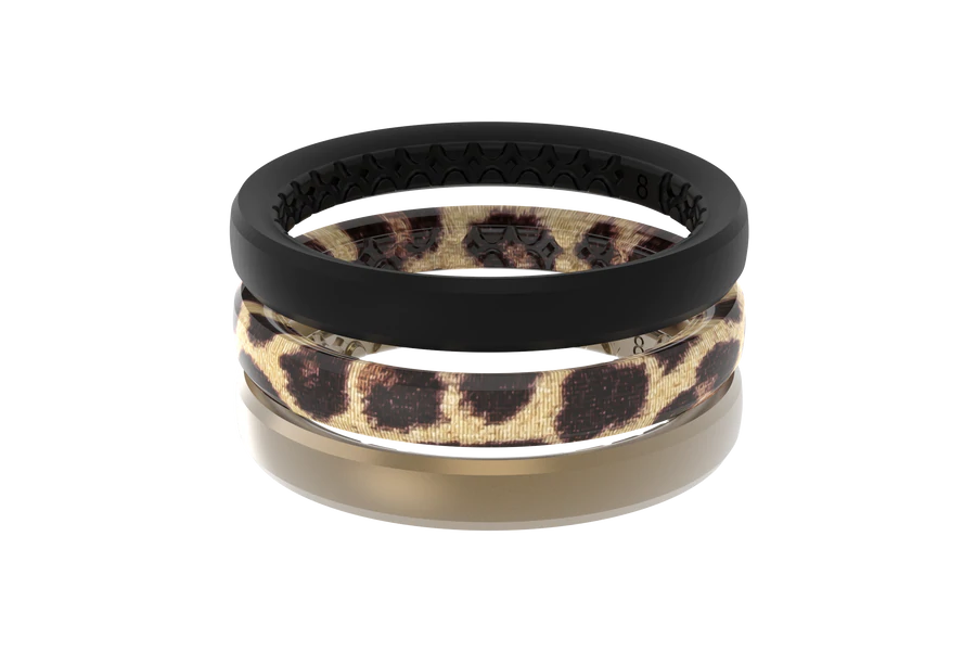 Stackable Leopard Ring