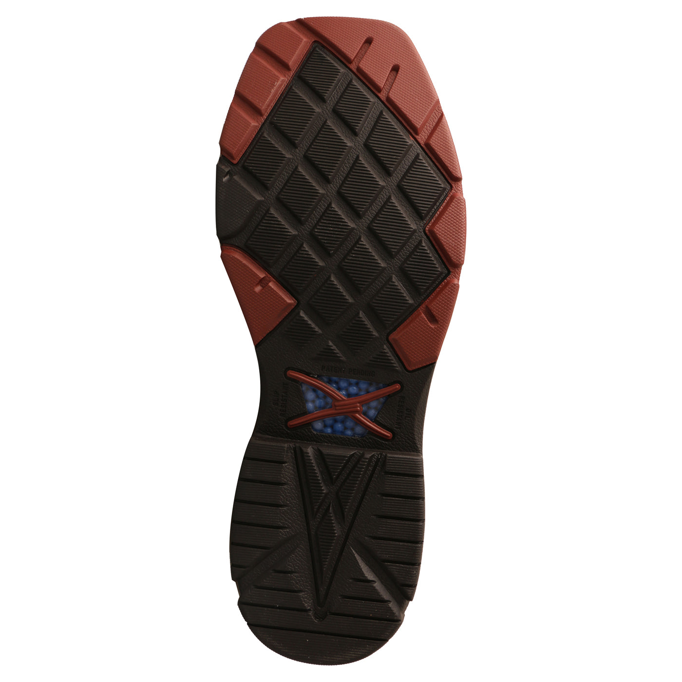 8" CellStretch Lacer - Distressed Saddle & Cognac