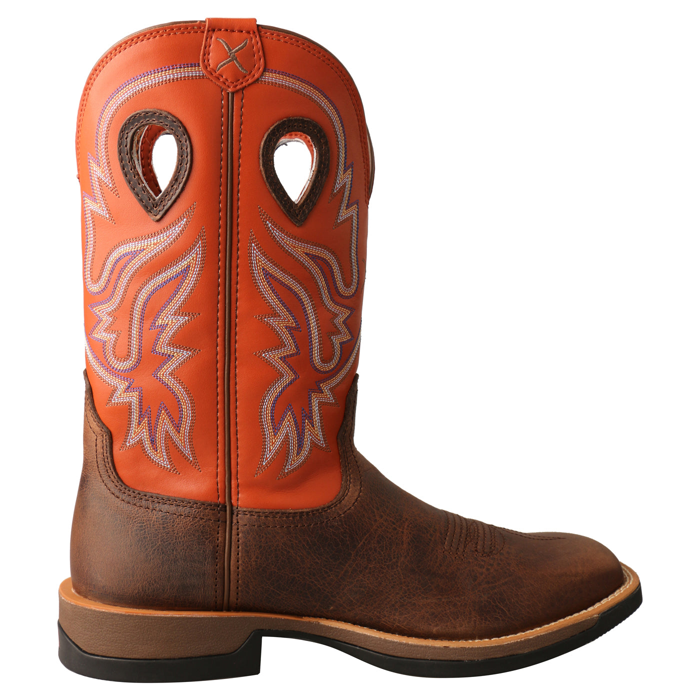 12" Tech X Boot - Brown & Orange