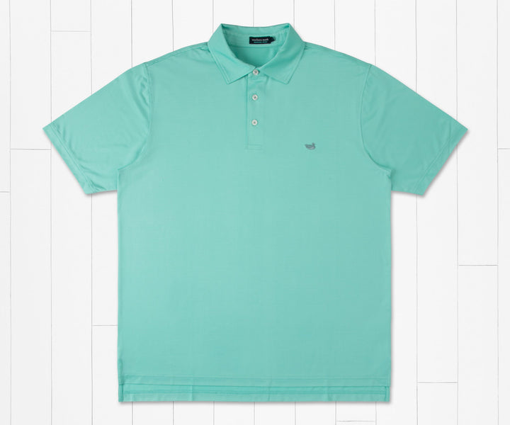 Dunmore Performance Polo - Antigua Blue
