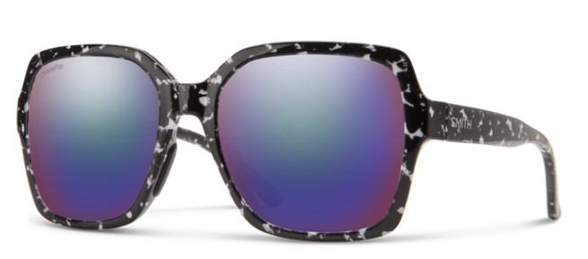 Flare Black Marble - Chromapop Polarized Violet Mirror