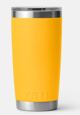 Yeti 20 oz Rambler with handle - Yellow — Chase Life