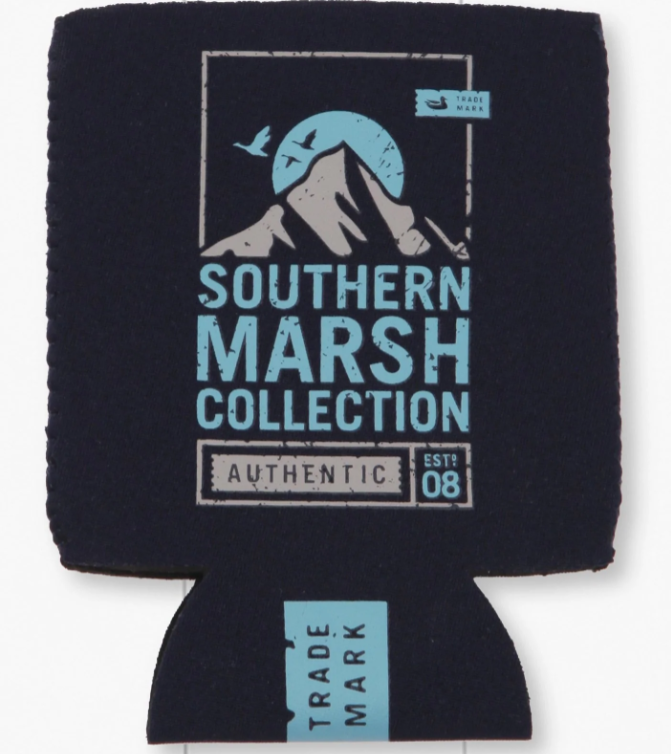 Summit Poster Coozie Navy