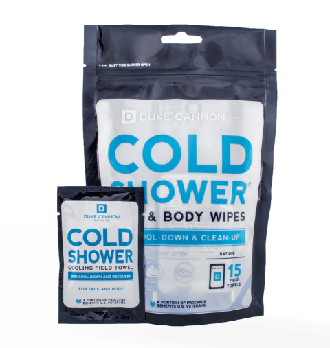 Cold Shower Field Towels Mutlipack Pouch