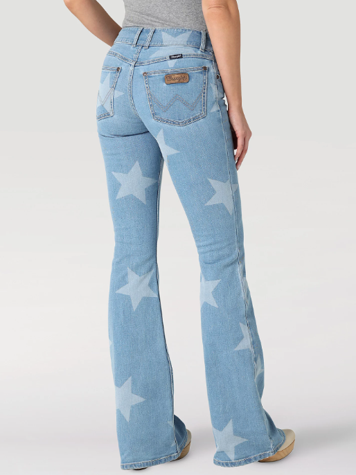 Women's Wrangler Retro® Mae Mid Rise Flare Jean - Star