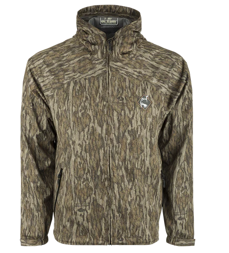 Ultralight Packable Rain Jacket Mossy Oak Bottomland