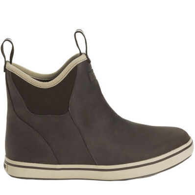 6" Leather Ankle Deck Boot - Brown
