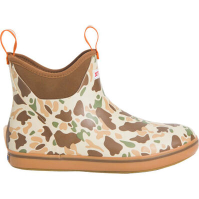 Men's 6" Ankle Deck Boot - Duck Camo