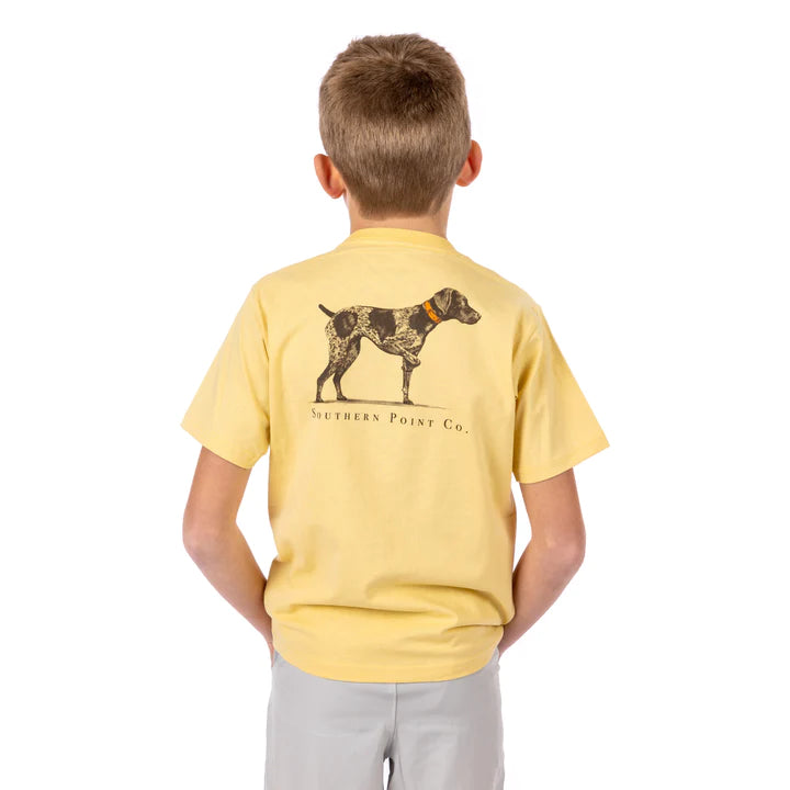 Youth Detail Greyton Tee - Butter