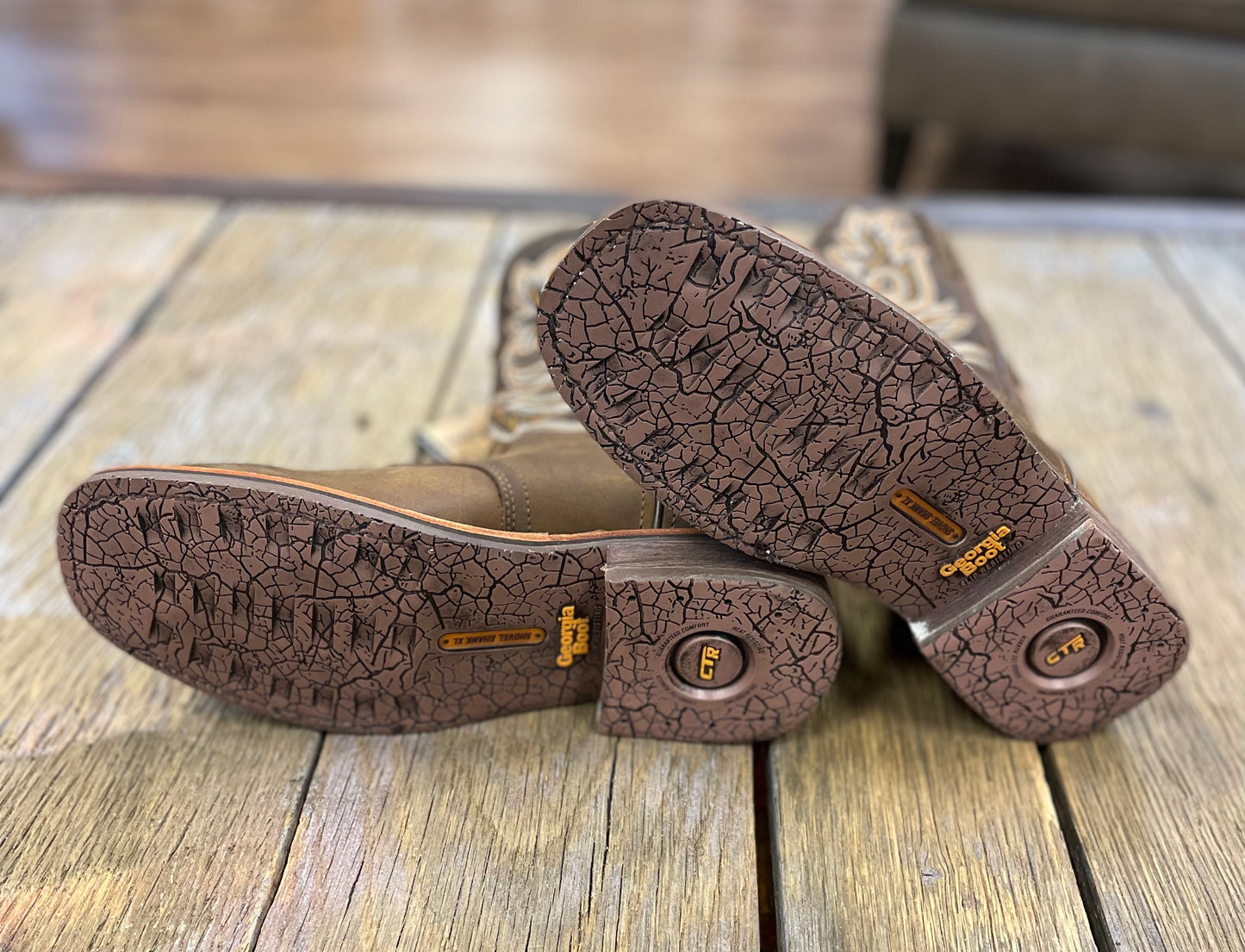 Georgia Boot Western Waterproof Work Square Toe