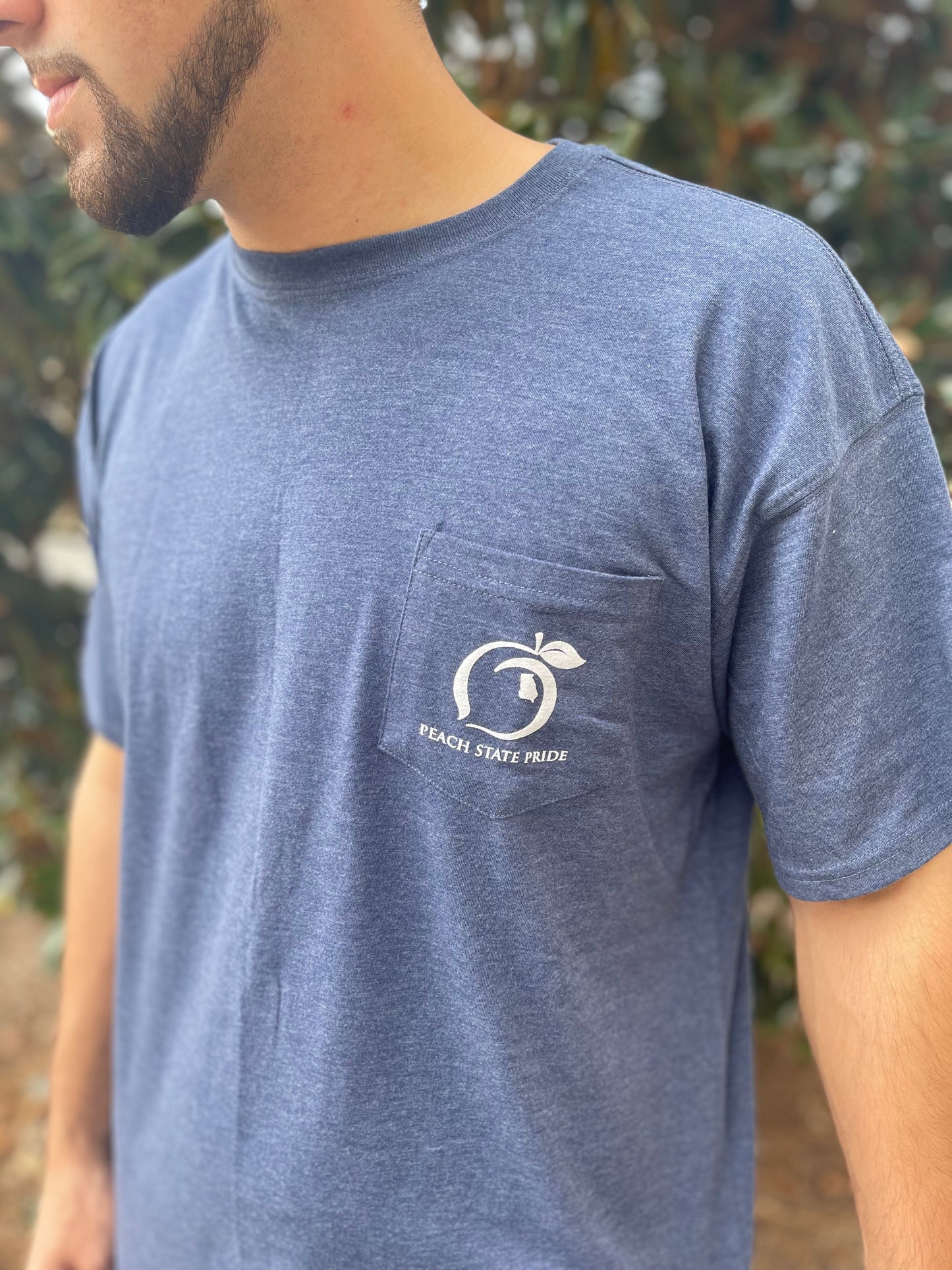 Georgia Montage - Heathered Navy