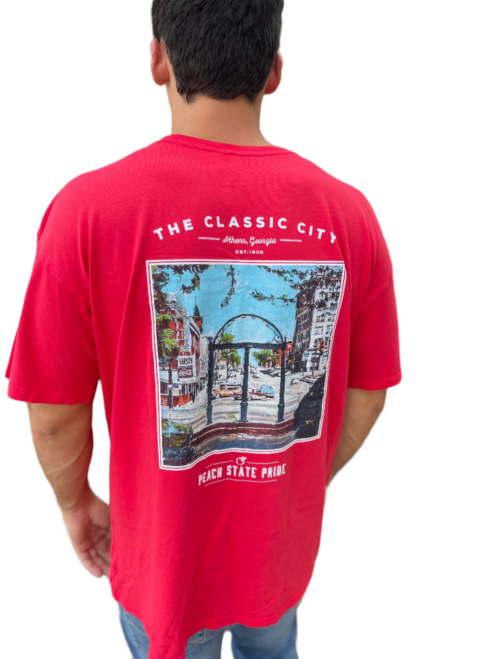 Vintage Athens - Red