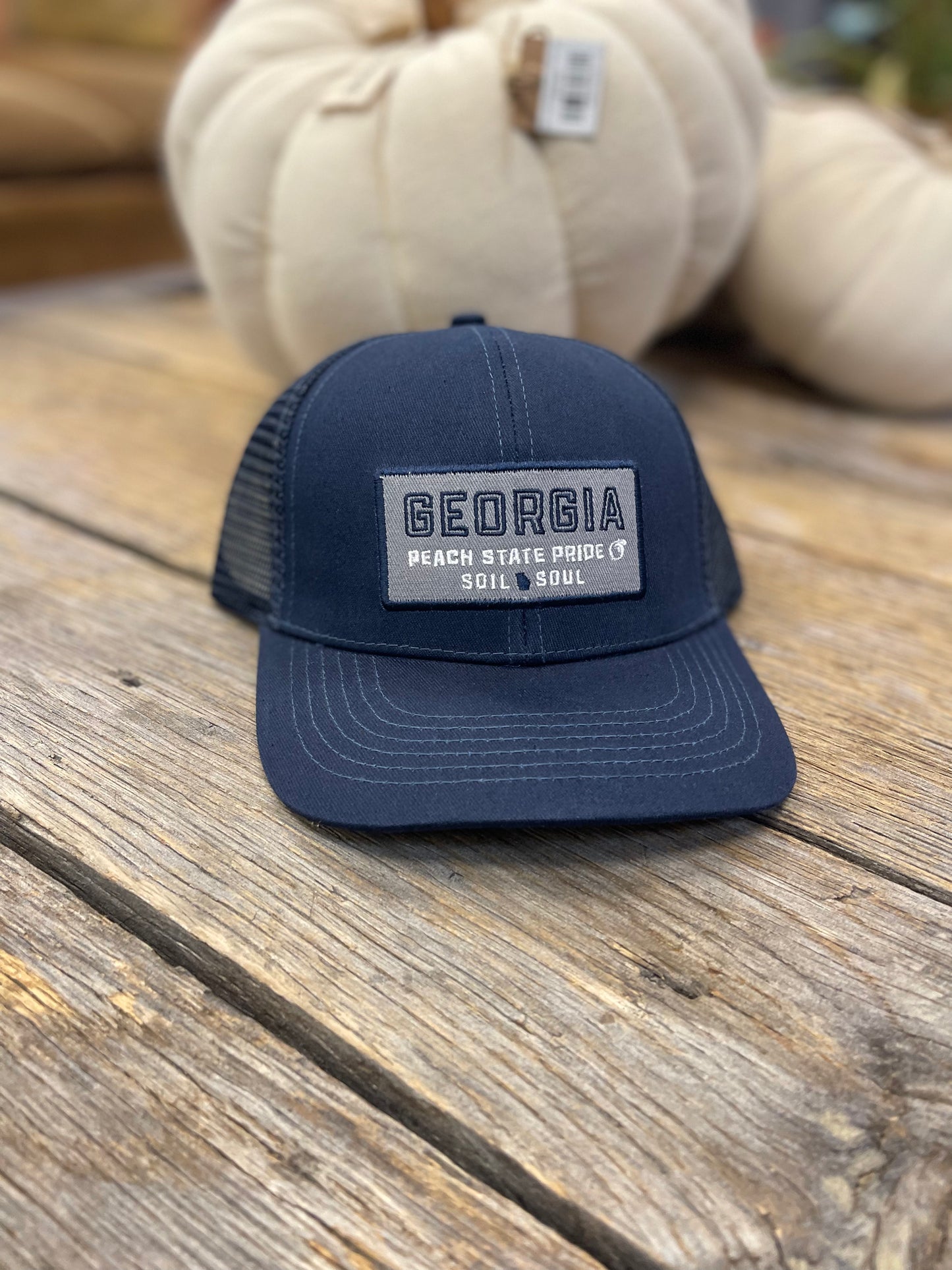 Peach State Patch Soil Soul Navy