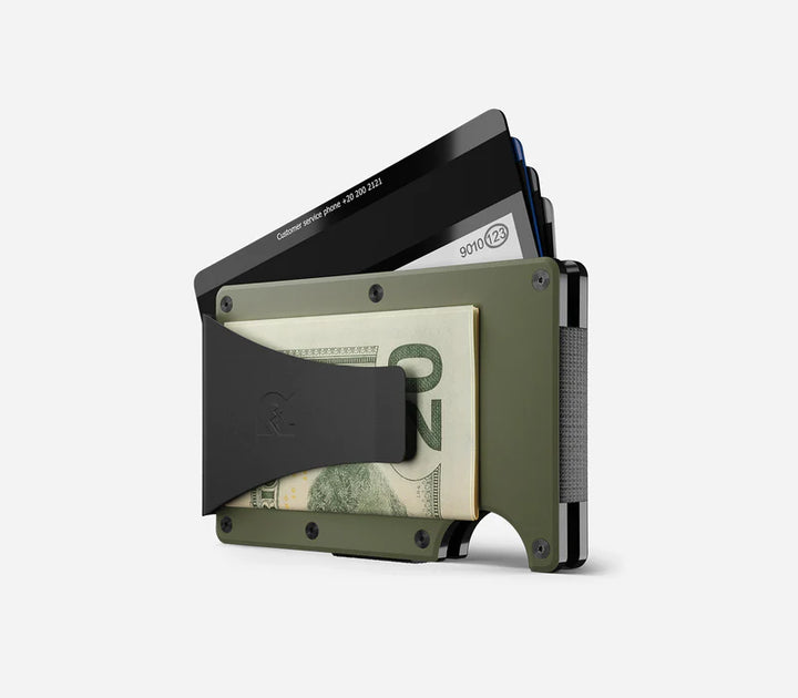 Aluminum - Matte Olive - Money Clip