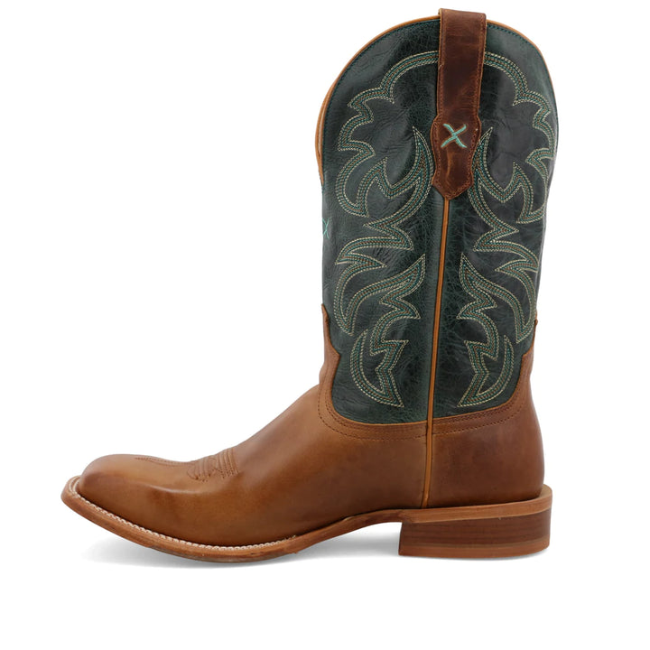 Twisted X Men's 12" Rancher - Tan/Green