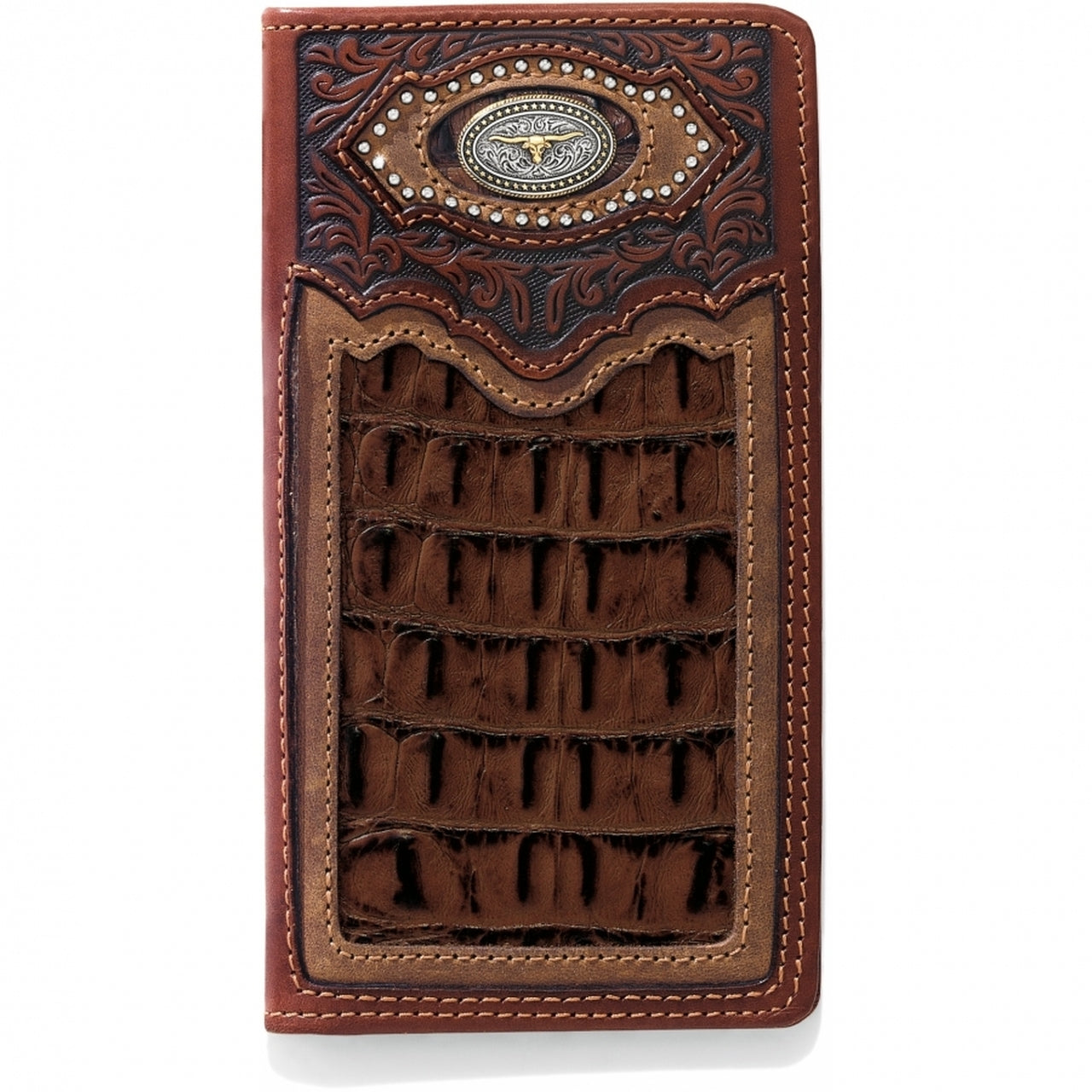 Cattle Driven Checkbook Wallet