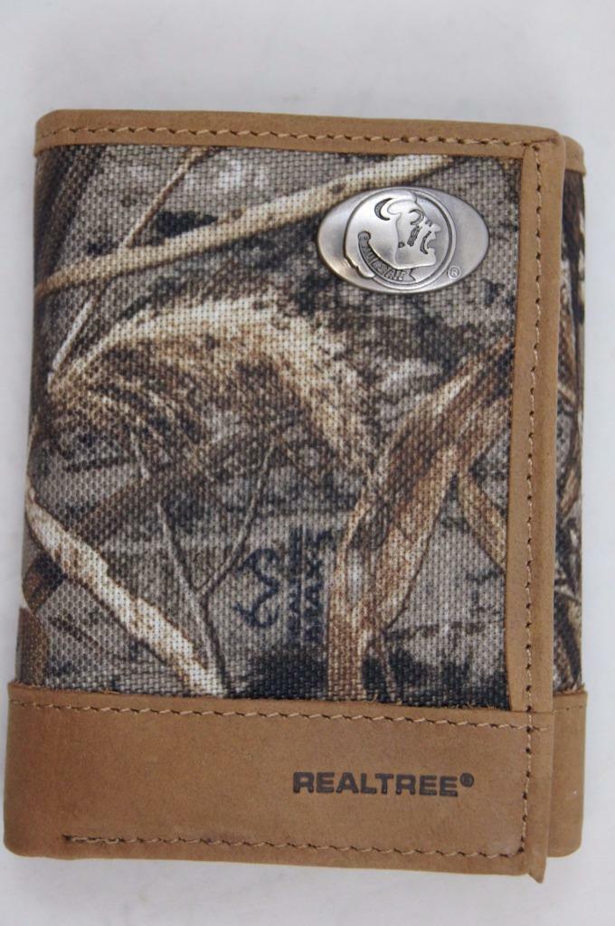 Florida State Seminoles Realtree Camo Trifold Wallet