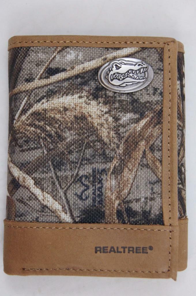 Florida Gators Realtree Max-5 Camo Trifold Wallet