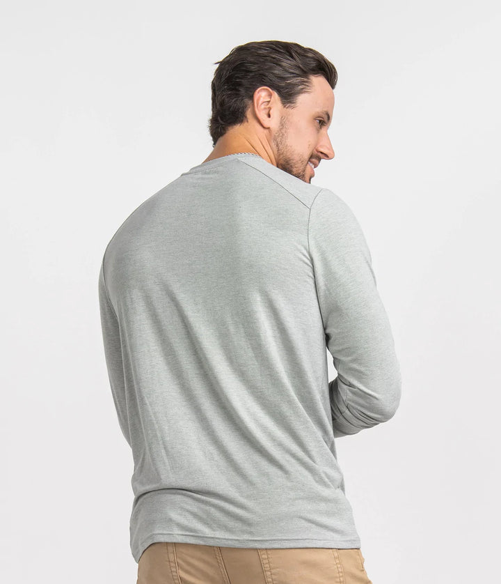 Max Comfort Henley L/S - Oak