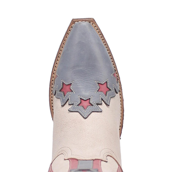Cady Leather Boot - Off White