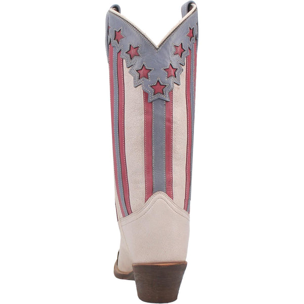 Cady Leather Boot - Off White