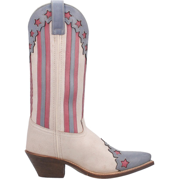 Cady Leather Boot - Off White