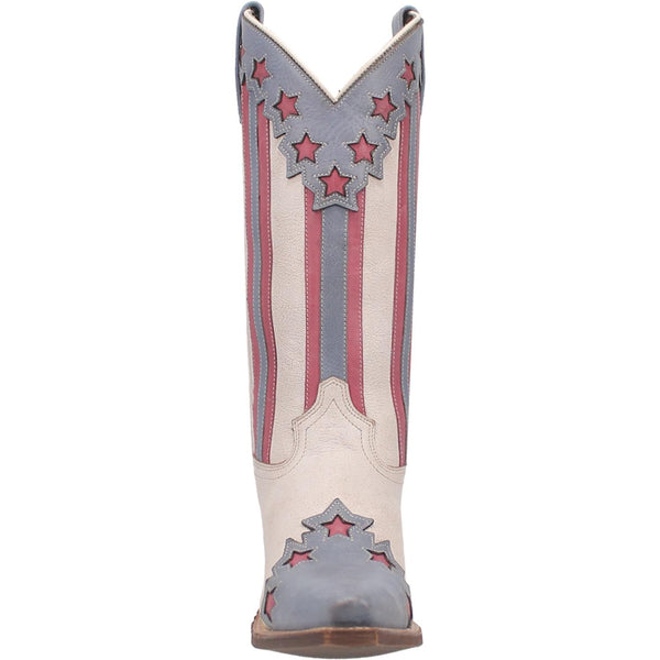 Cady Leather Boot - Off White
