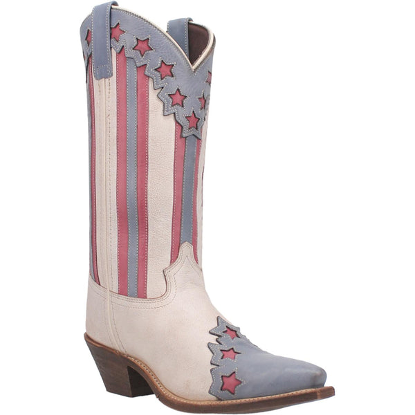Cady Leather Boot - Off White